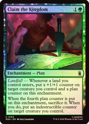 Claim the Kingdom - (Foil): Marvel Super Heroes