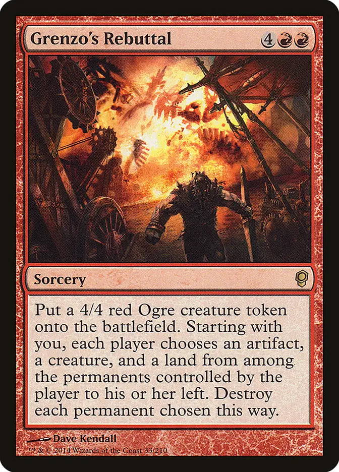 Grenzo's Rebuttal: Conspiracy