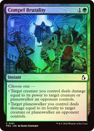 Compel Brutality - (Foil): Reality Fracture