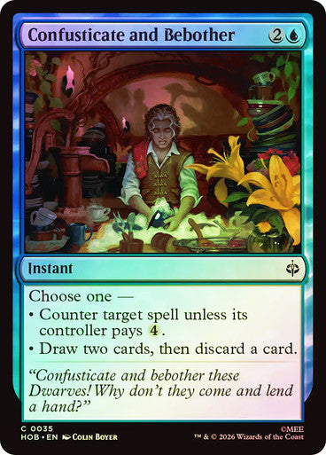 Confusticate and Bebother - (Foil): The Hobbit