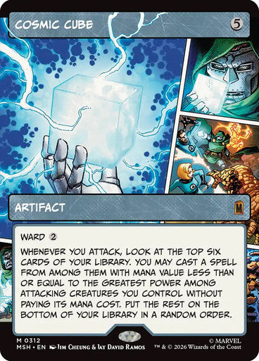 Cosmic Cube (Showcase, Borderless) (#312): Marvel Super Heroes