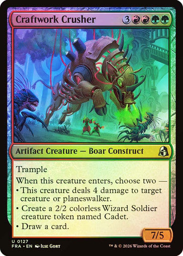 Craftwork Crusher - (Foil): Reality Fracture