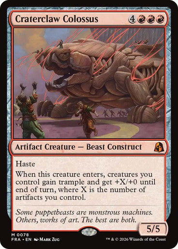 Craterclaw Colossus: Reality Fracture