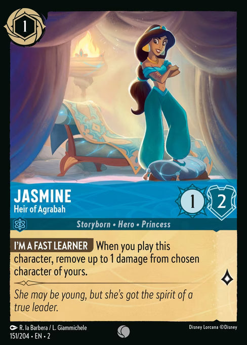 Jasmine - Heir of Agrabah: Rise of the Floodborn