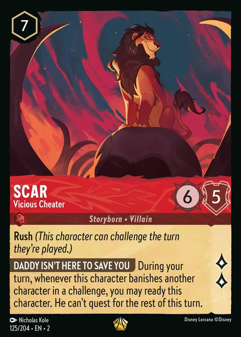 Scar - Vicious Cheater: Rise of the Floodborn
