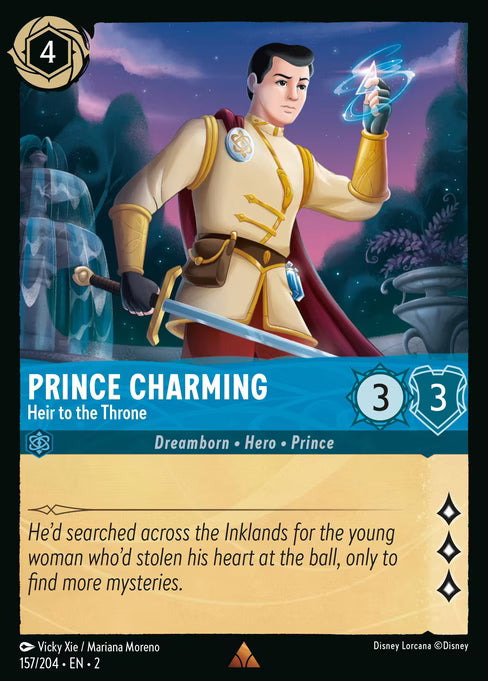 Prince Charming - Heir to the Throne - (Foil): Rise of the Floodborn
