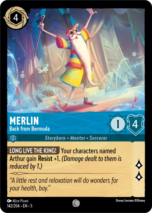 Merlin - Back from Bermuda - (Foil): Shimmering Skies