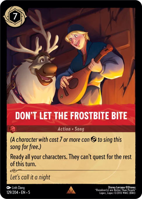 Don't Let the Frostbite Bite - (Foil): Shimmering Skies