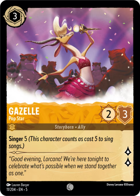 Gazelle - Pop Star: Shimmering Skies