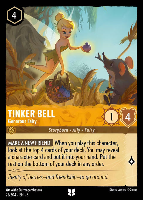 Tinker Bell - Generous Fairy: Into the Inklands