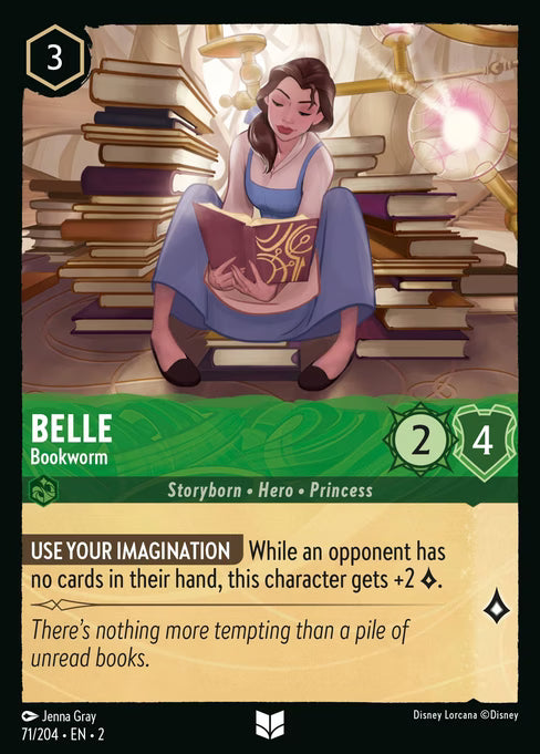 Belle - Bookworm - (Foil): Rise of the Floodborn