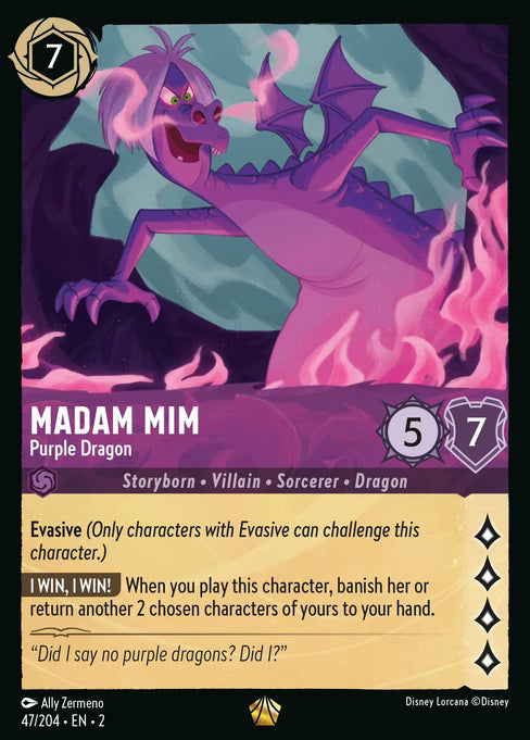 Madam Mim - Purple Dragon: Rise of the Floodborn