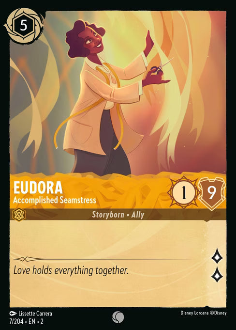 Eudora - Accomplished Seamstress - (Foil): Rise of the Floodborn