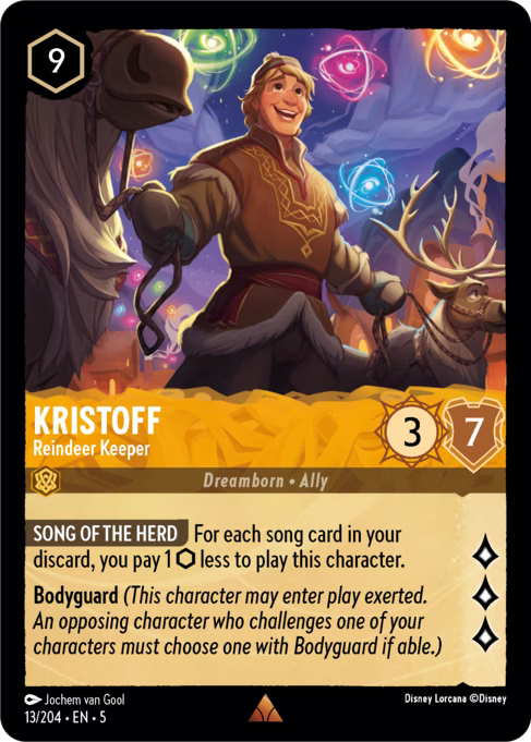 Kristoff - Reindeer Keeper - (Foil): Shimmering Skies