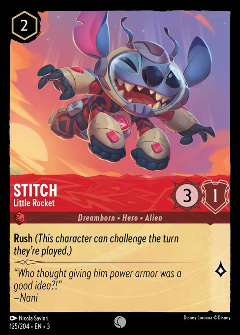 Stitch - Little Rocket: Into the Inklands