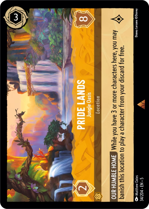 Pride Lands - Jungle Oasis - (Foil): Shimmering Skies