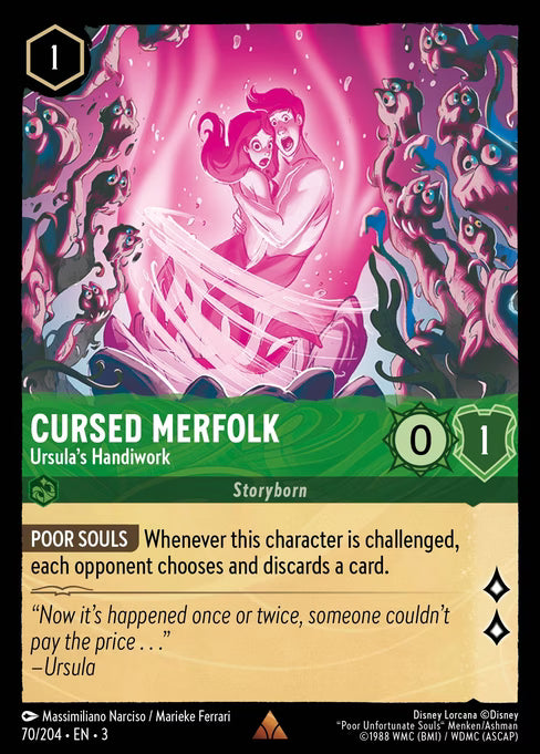 Cursed Merfolk - Ursula's Handiwork: Into the Inklands