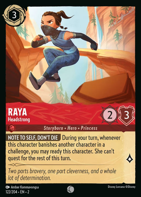 Raya - Headstrong - (Foil): Rise of the Floodborn