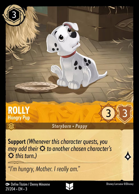 Rolly - Hungry Pup - (Foil): Into the Inklands