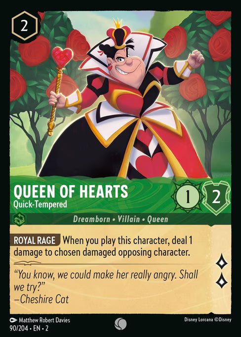 Queen of Hearts - Quick-Tempered: Rise of the Floodborn