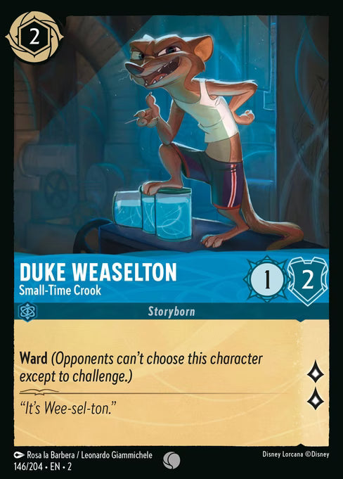 Duke Weaselton - Small-Time Crook: Rise of the Floodborn