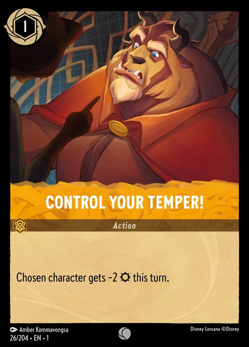 Control Your Temper!: The First Chapter