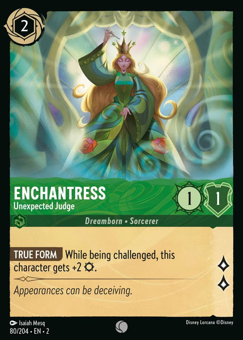 Enchantress - Unexpected Judge - (Foil): Rise of the Floodborn