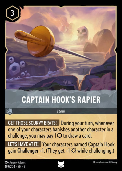 Captain Hook's Rapier: Into the Inklands