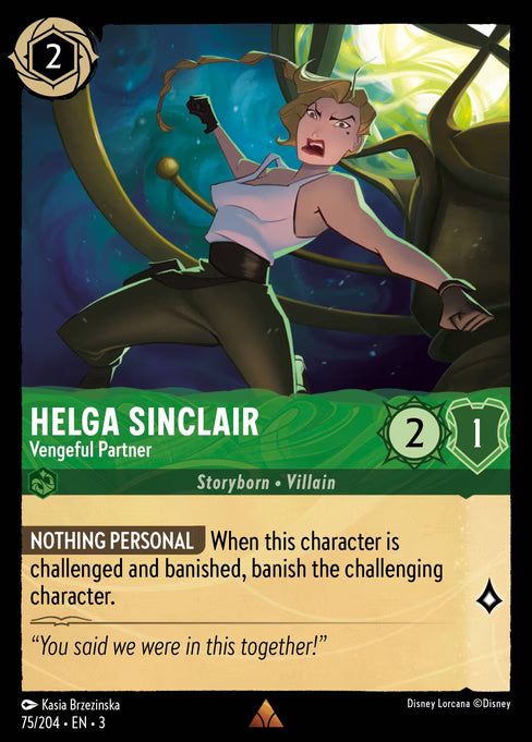 Helga Sinclair - Vengeful Partner: Into the Inklands