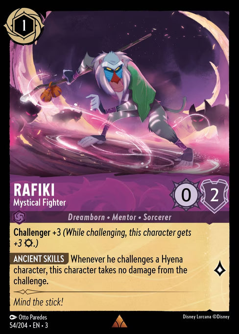 Rafiki - Mystical Fighter: Into the Inklands