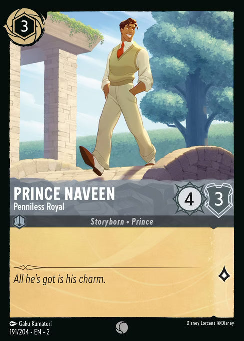 Prince Naveen - Penniless Royal - (Foil): Rise of the Floodborn