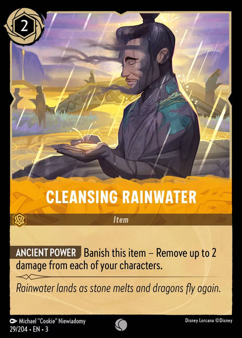 Cleansing Rainwater: Into the Inklands
