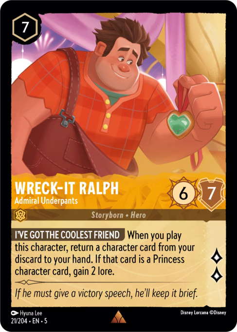 Wreck-It Ralph - Admiral Underpants: Shimmering Skies