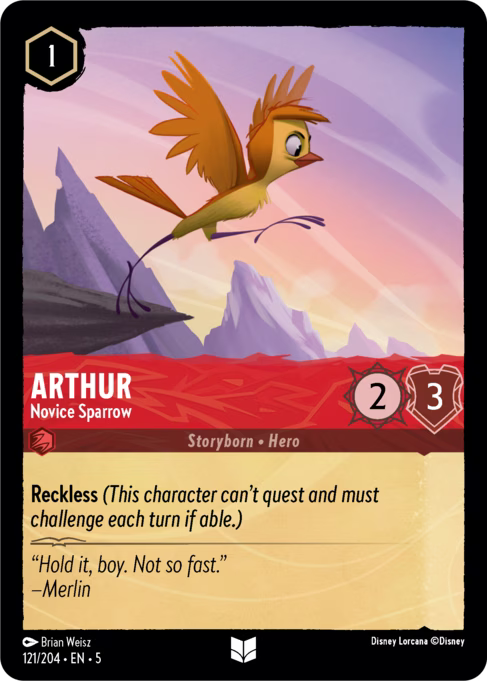 Arthur - Novice Sparrow: Shimmering Skies