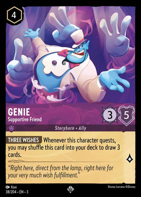 Genie - Supportive Friend: Into the Inklands