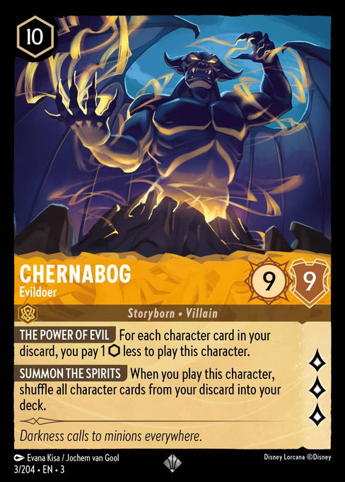 Chernabog - Evildoer - (Foil): Into the Inklands