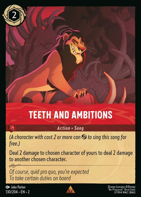 Teeth and Ambitions - (Foil): Rise of the Floodborn