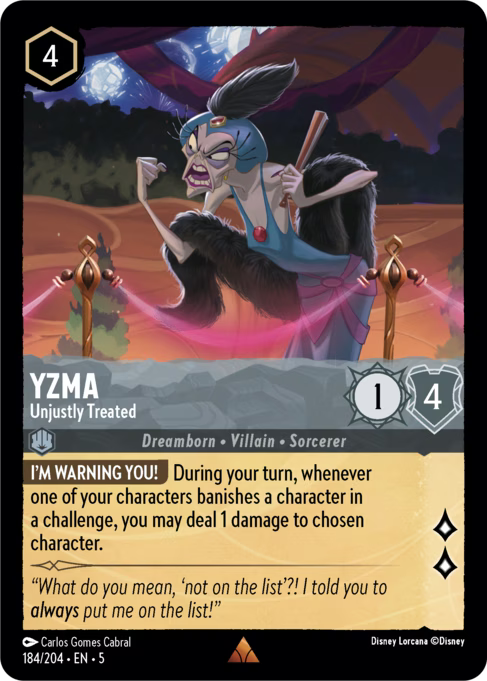 Yzma - Unjustly Treated: Shimmering Skies