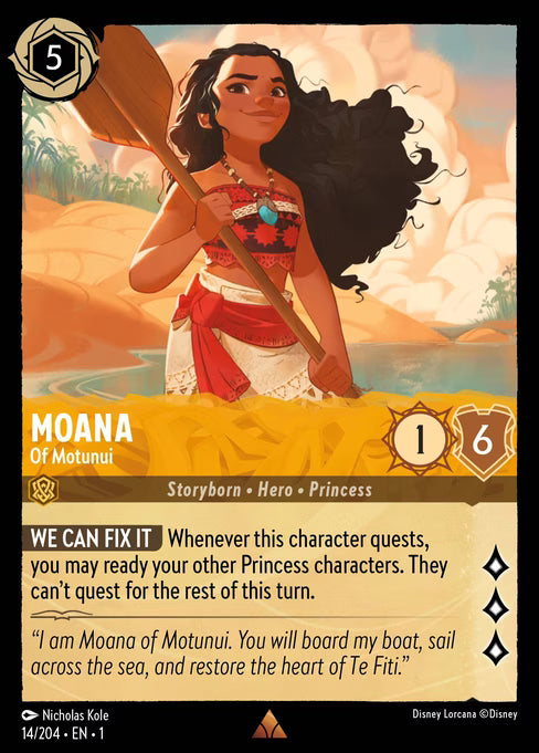 Moana - Of Motunui - (Foil): The First Chapter