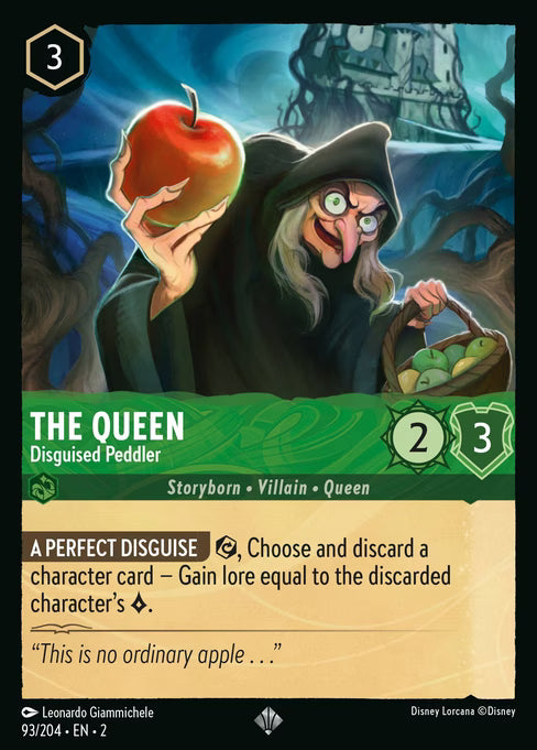 The Queen - Disguised Peddler - (Foil): Rise of the Floodborn