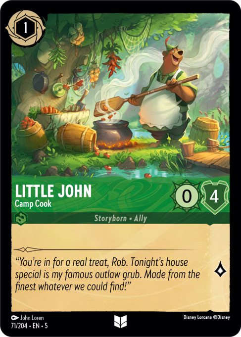 Little John - Camp Cook: Shimmering Skies