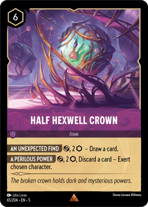 Half Hexwell Crown - (Foil): Shimmering Skies