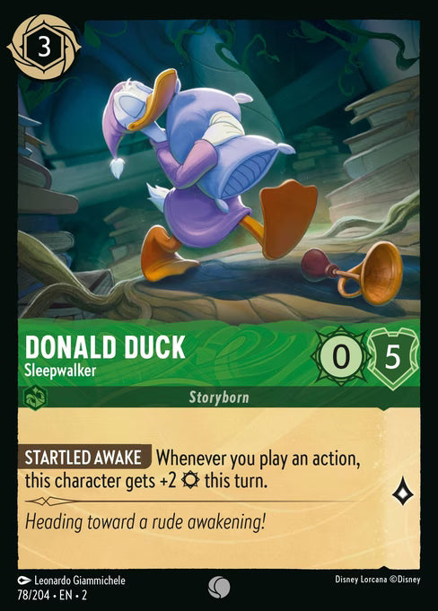 Donald Duck - Sleepwalker - (Foil): Rise of the Floodborn