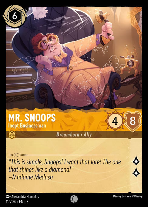 Mr. Snoops - Inept Businessman: Into the Inklands