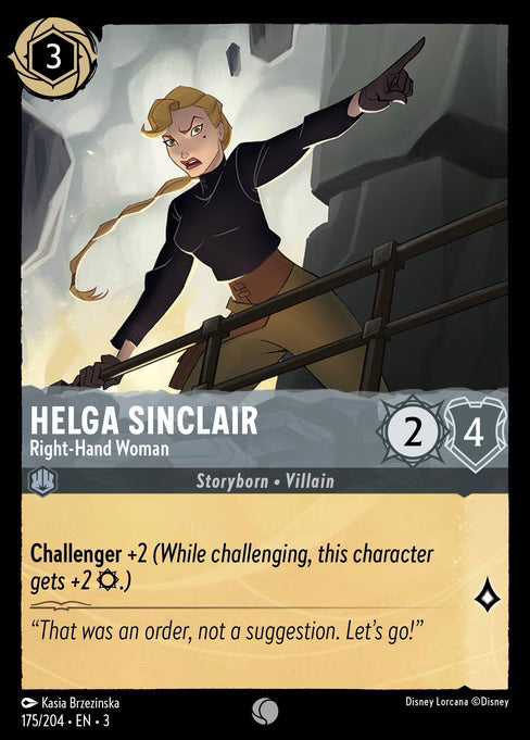 Helga Sinclair - Right-Hand Woman: Into the Inklands