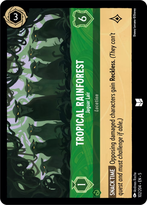 Tropical Rainforest - Jaguar Lair: Shimmering Skies