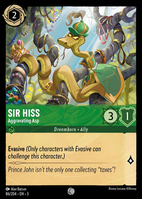 Sir Hiss - Aggravating Asp: Into the Inklands