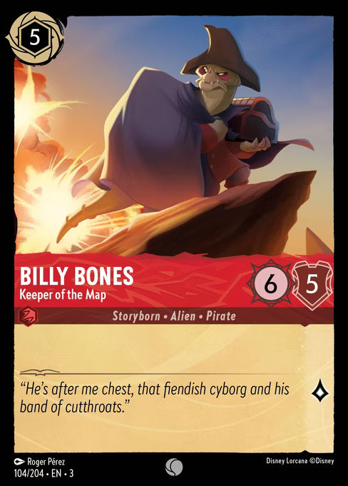 Billy Bones - Keeper of the Map: Into the Inklands