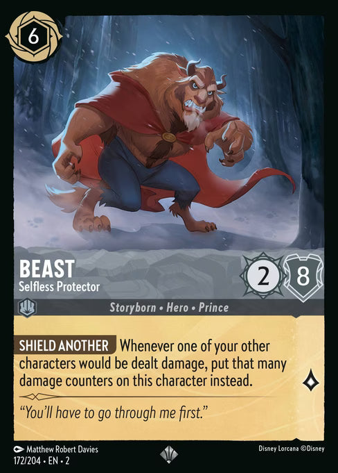 Beast - Selfless Protector - (Foil): Rise of the Floodborn