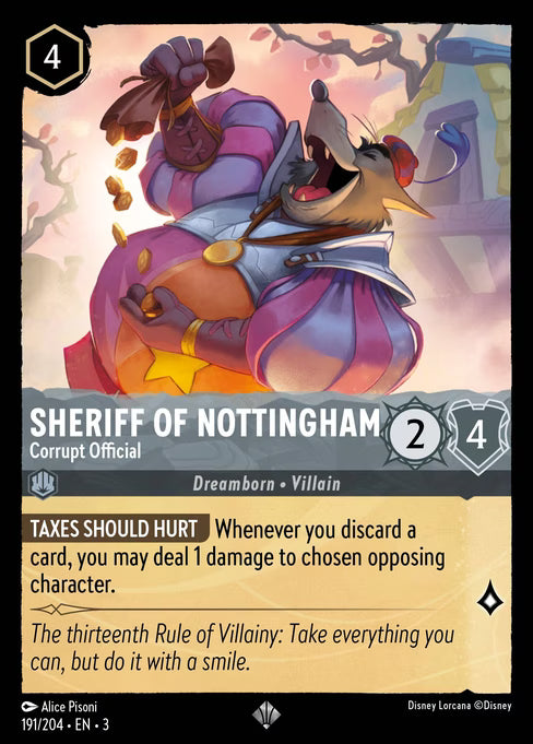 Sheriff of Nottingham - Corrupt Official: Into the Inklands